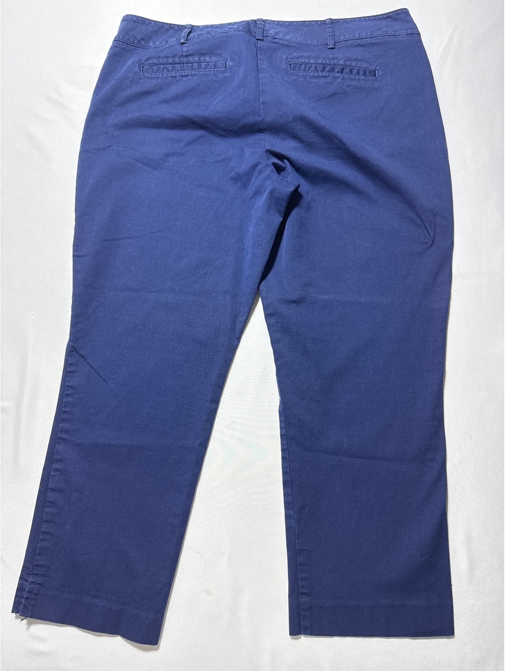 7th Avenue Design Studio Navy Blue Classic Pants Size 14 - Comfy & Stylish! - Picture 8 of 8